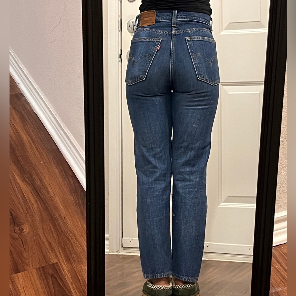 Levi's Wedgie Straight Women's Jeans - Picture 3 of 8